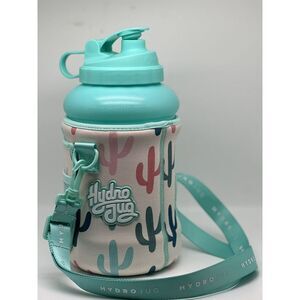 HydroJug FAT &‎ WEIRD Cactus Sleeve Teal Limited Edition & Teal Hydro Jug 73oz